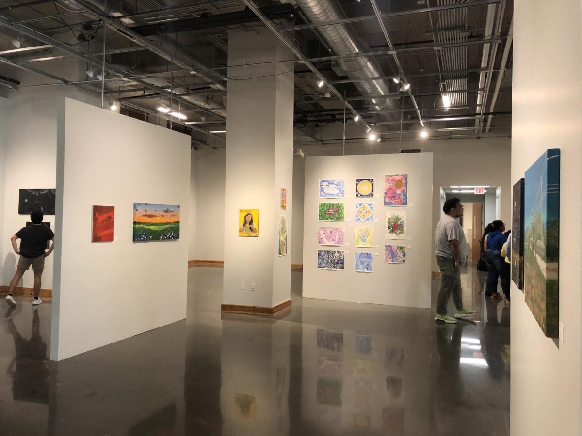 UHD O'Kane Gallery opened the annual Student Art Exhibition on April 10.