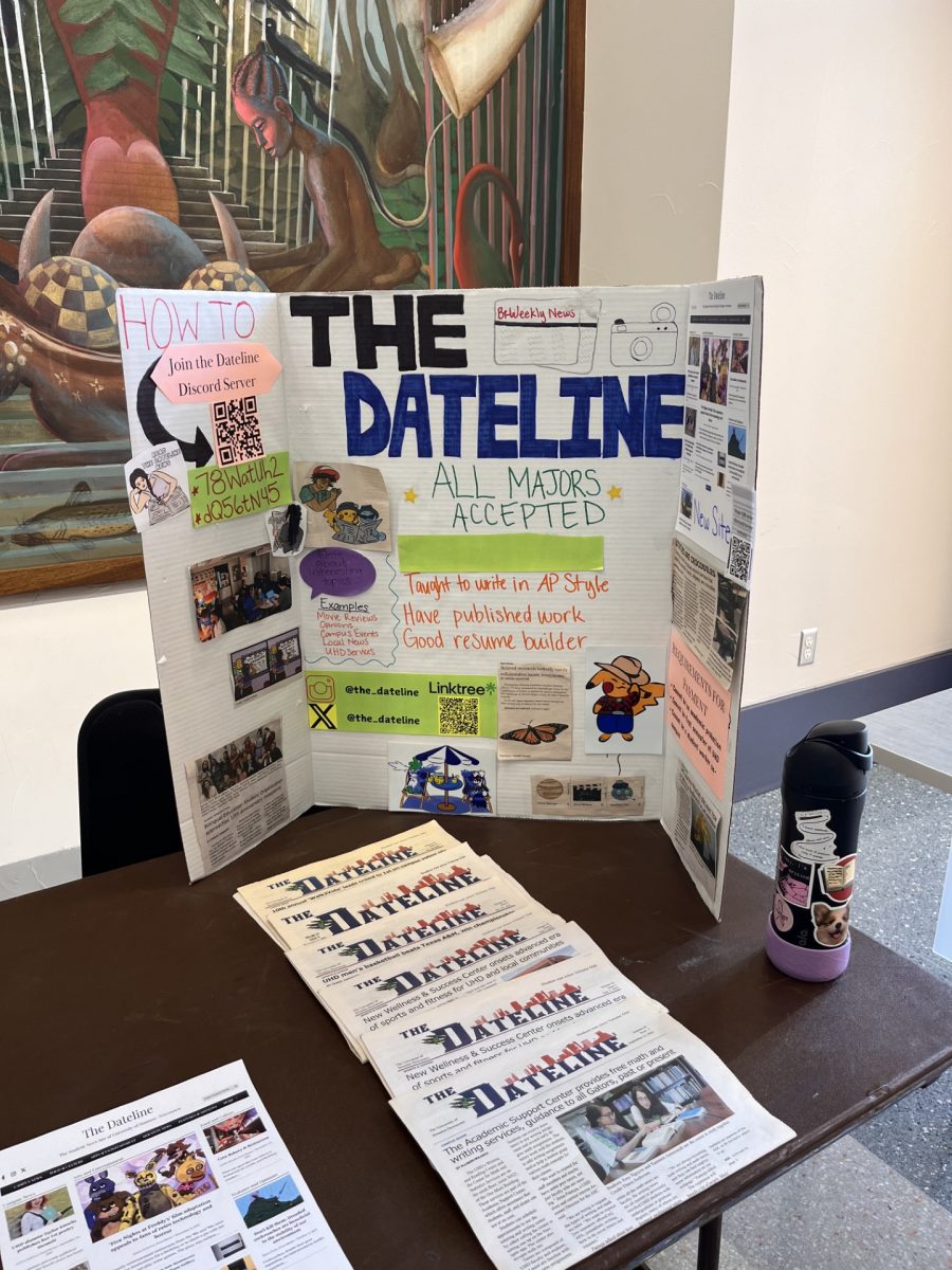 The Dateline tabled for Gator Week on Jan. 16, where students can look for job and internship opportunities.